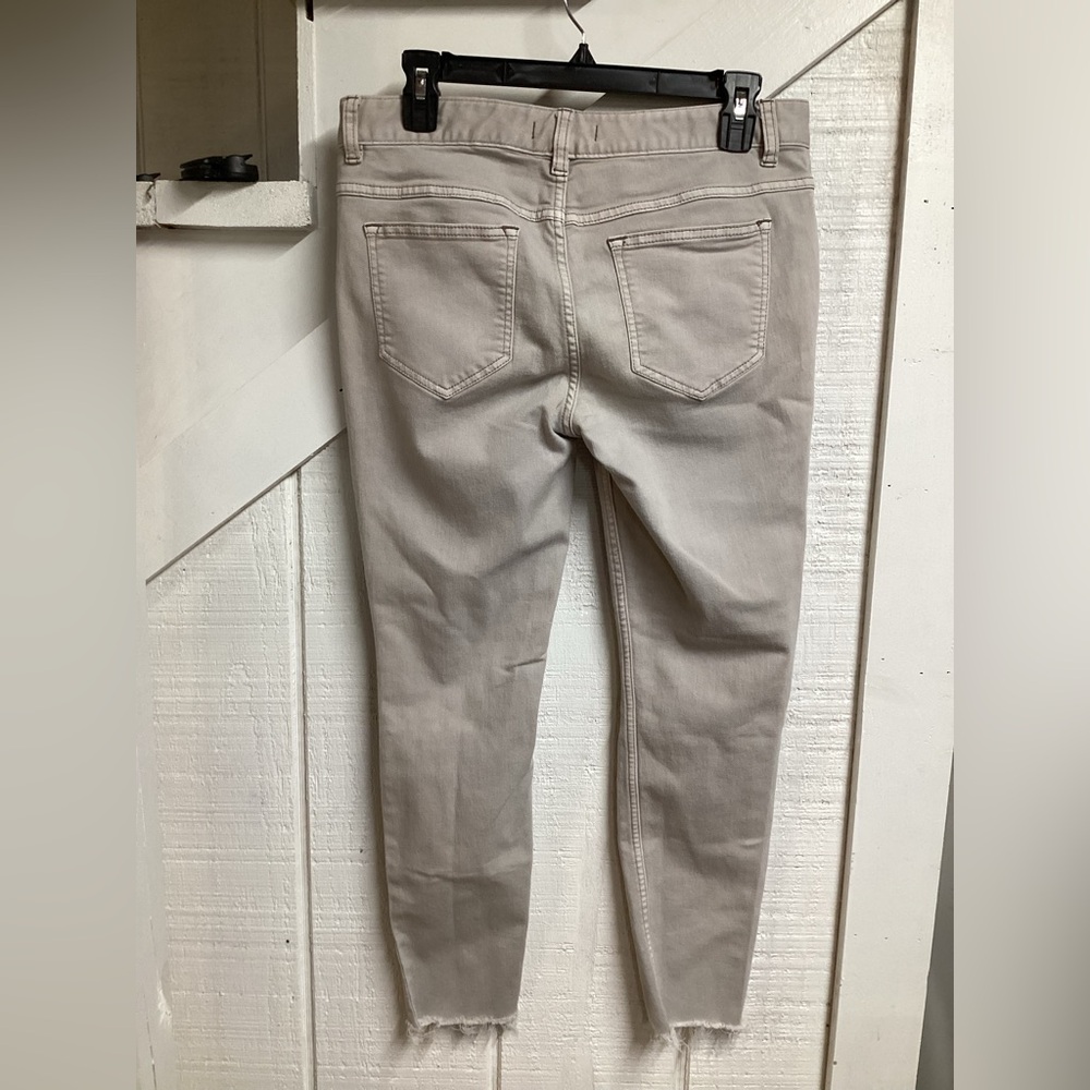 Free People High Rise Busted Knee Jeans - Picture 2 of 5